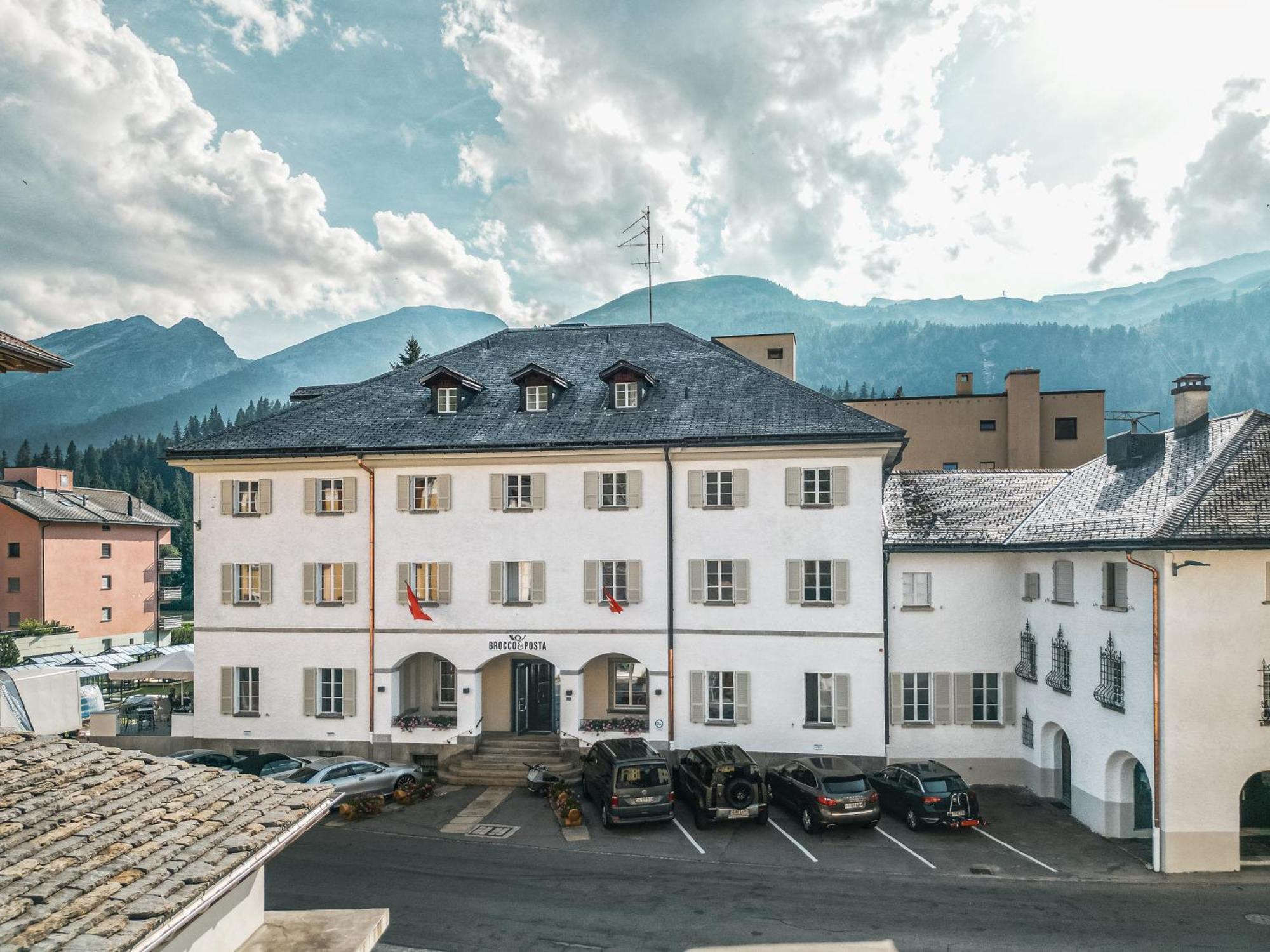 Hotel Brocco & Posta سان برناردينو المظهر الخارجي الصورة